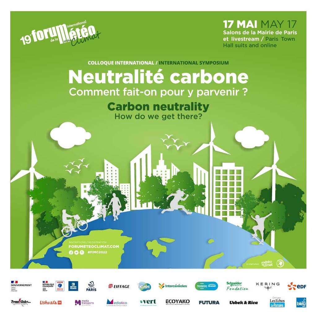 Le colloque professionnel du 17 mai sera consacré à la neutralité carbone. © Forum international de la météo et du climat