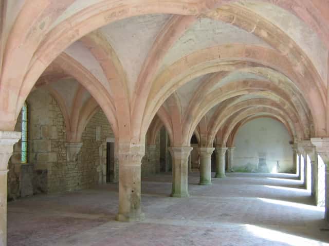 Scriptorium de l'Abbaye de Fontenay © Wikimédia Commons, domaine public