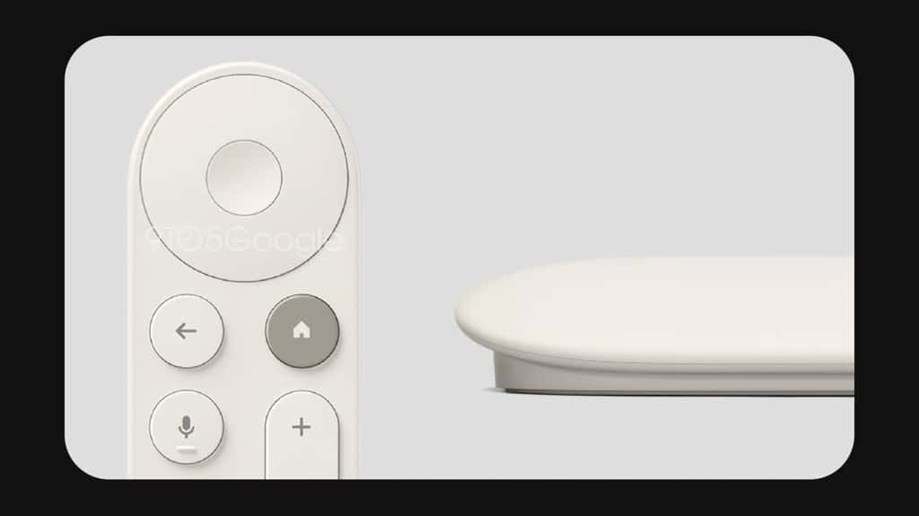 La télécommande du Google TV Streamer serait dotée d’une nouvelle rangée de boutons. © 9to5Google