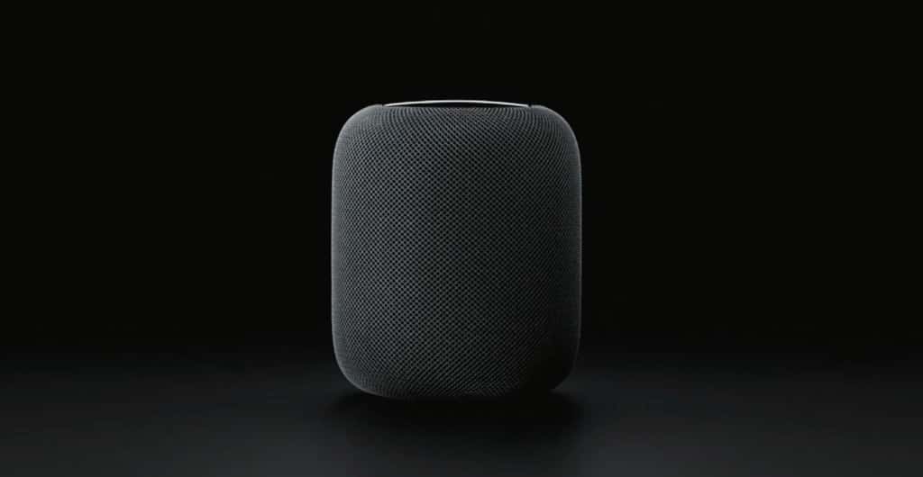 Le HomePod est centré sur l'univers Apple. © Apple