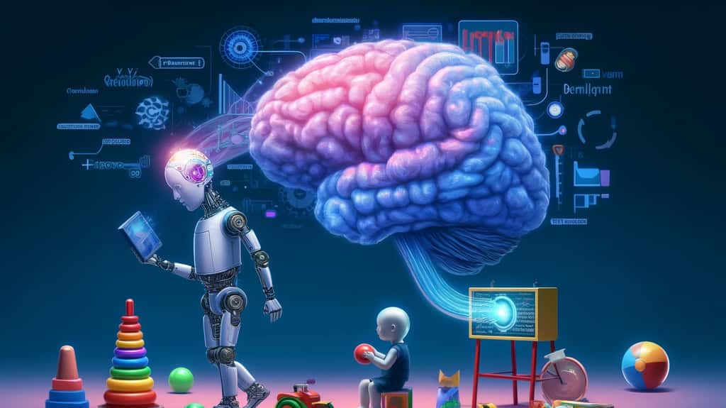 L’IA peut feindre un niveau d’intelligence inférieur. © XD, Futura avec Dall-e