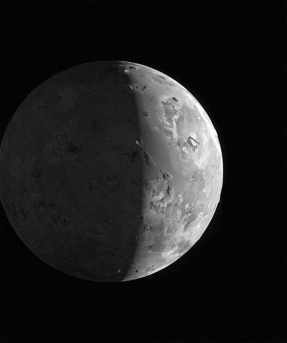 Une première image du survol de Io le 3 février mis en ligne par la Nasa. © Nasa, JPL-Caltech