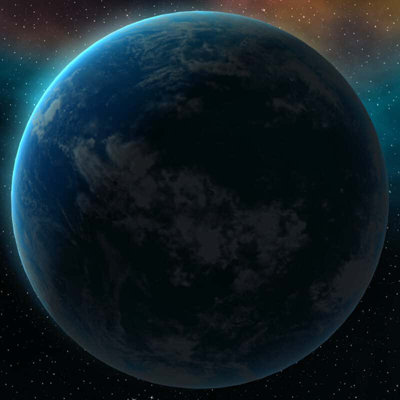 Vue de la planète océan Kamino. © Lucasfilm, Disney
