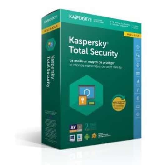 L'antivirus Total Security est la suite Kaspersky la plus vendue depuis sa fondation en 1997. © Kaspersky
