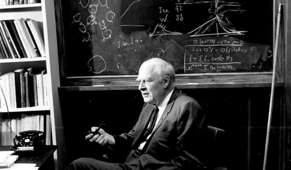Le prix Nobel de physique Lars Onsager. © <em>Norwegian University of Science and Technology</em>