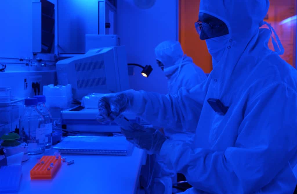 Le Leti explore des applications de l'électronique dans différents domaines et travaille également sur les nanotechnologies. © P.Stroppa, CEA