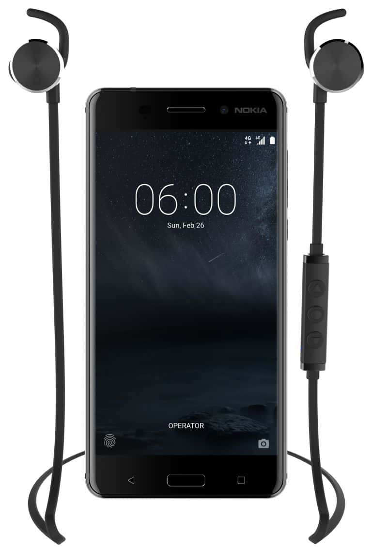 Outre le Nokia 3310, la marque finlandaise a présenté trois autres smartphones : les Nokia 3, Nokia 5 et Nokia 6. © Nokia