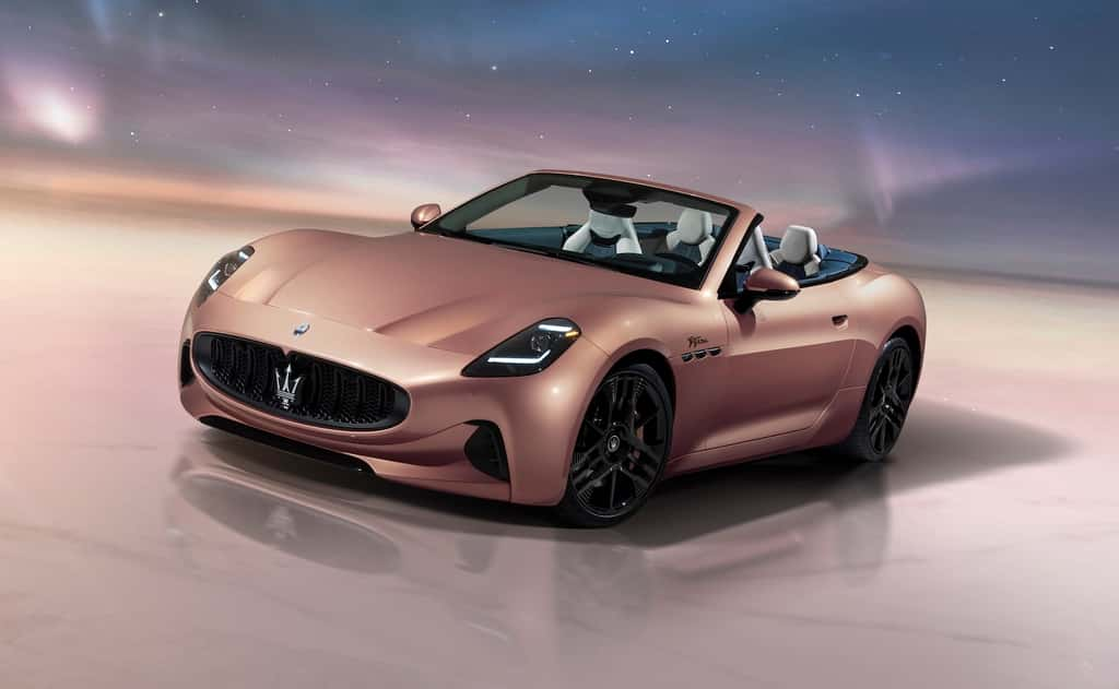 La GranCabrio Folgore est l'une des supercars encore en vente. © Maserati