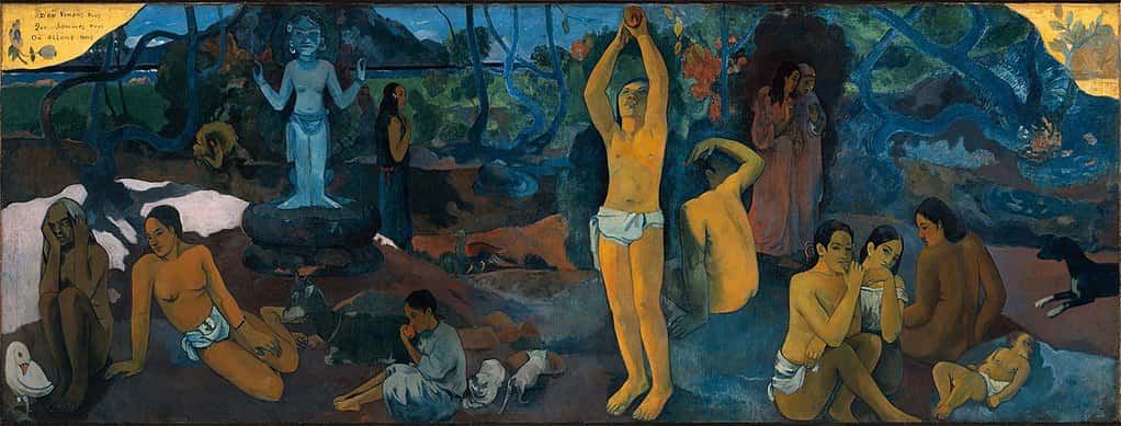 « D'où venons-nous ? Que sommes-nous ? Où allons-nous ? », une œuvre de Paul Gauguin. © DP