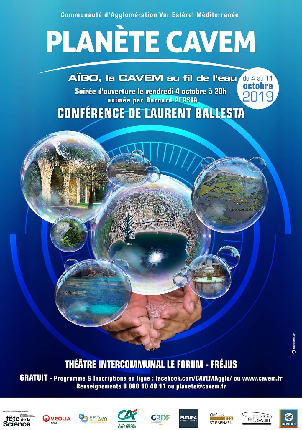 L'évènement Planète CAVEM revient cette année du 4 au 11 octobre pour une quatrième édition, centrée sur le thème de l'eau. © CAVEM