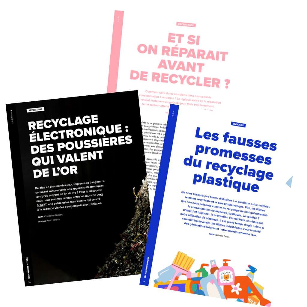 Extraits des Cahiers de Futura n°2 : « Le grand mirage du recyclage »