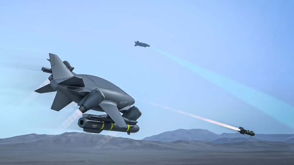 Le Razor peut transporter plusieurs missiles, livrer du matériel médical, réaliser des missions de reconnaissance, etc. © Mayman Aerospace
