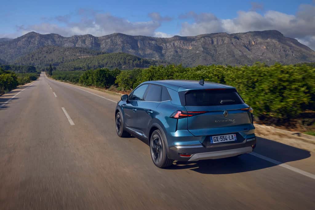 Le Renault Symbioz est également proposé avec une nouvelle motorisation <em>mild hybrid</em> de 140 chevaux. © Renault