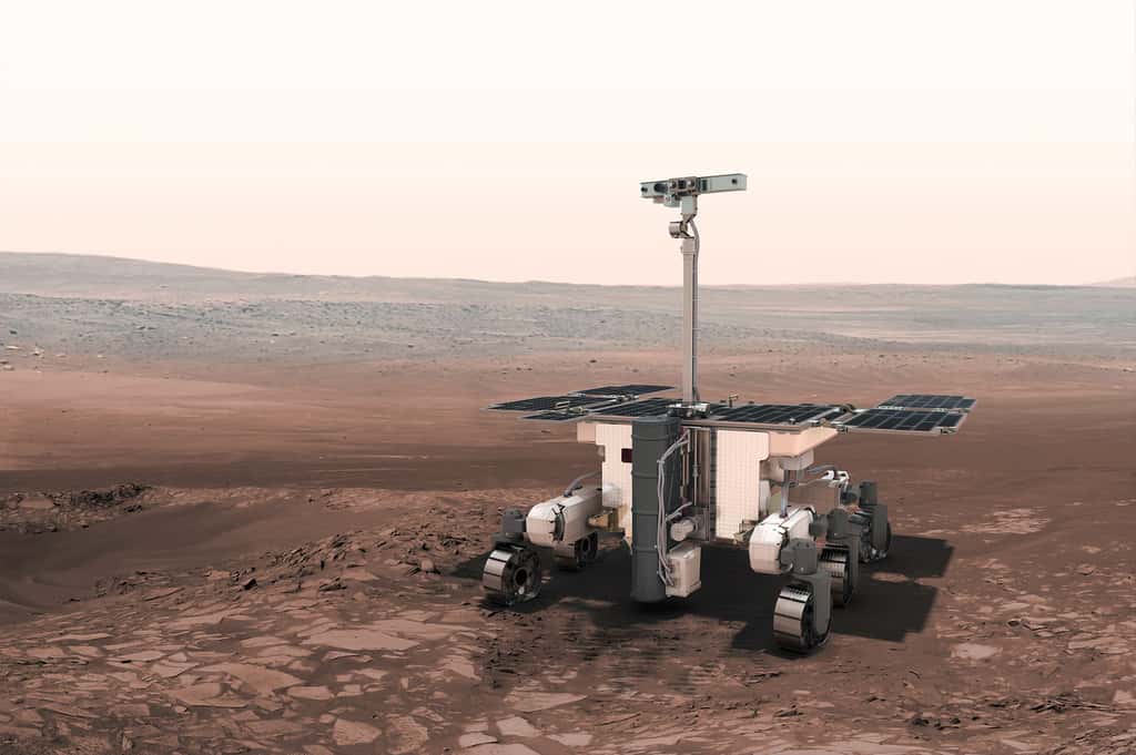 Y a-t-il eu de la vie sur Mars ? Les rovers Mars 2020 et ExoMars nous le diront bientôt. © ESA