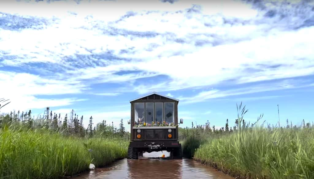 La Rubishack se « faufile » sur tout type de terrain (capture vidéo Youtube Rubishack) ! © Rubitracks