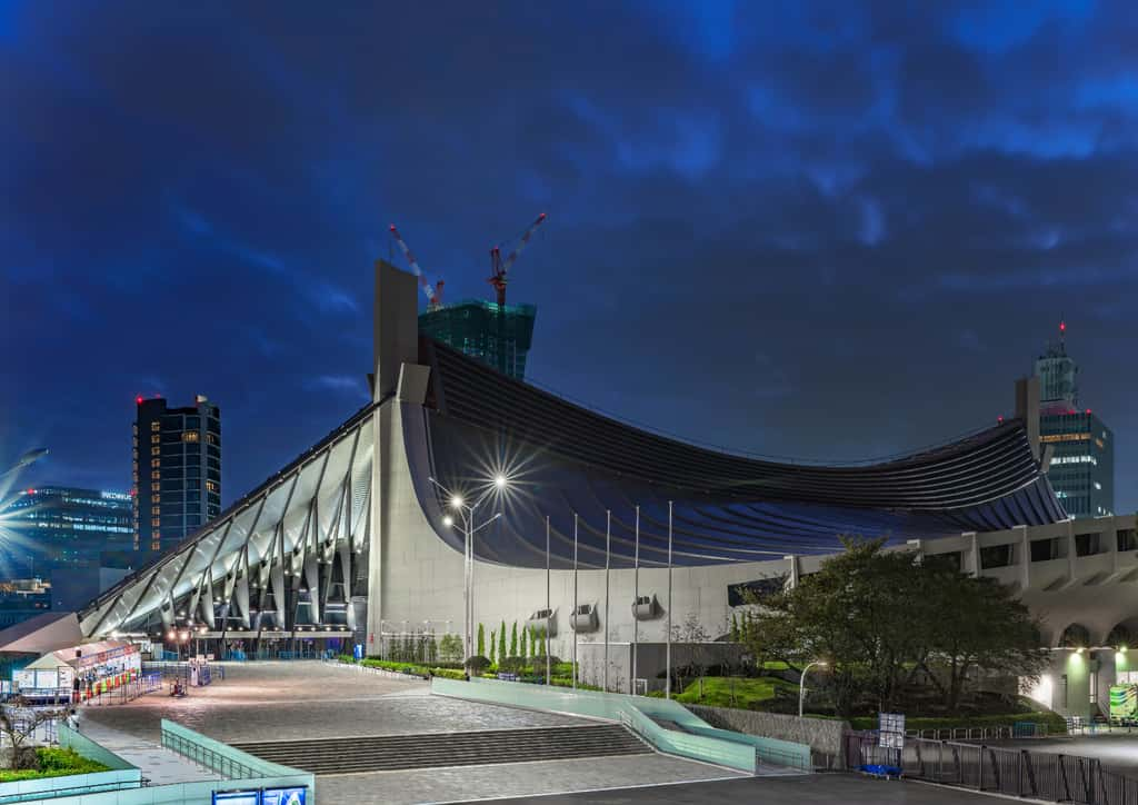 Le stade Yoyogi National Gymnasium, inspiré d'une pagode japonaise ? © kuremo, Adobe Stock