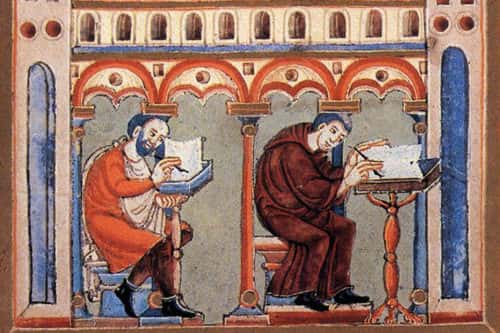 Scriptorium d'Echternach © Wikimédia Commons, domaine public