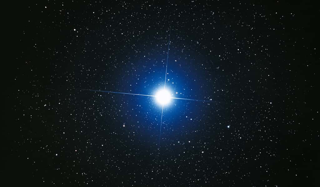 Sirius, l'étoile la plus brillante du ciel. © Akira Fuji