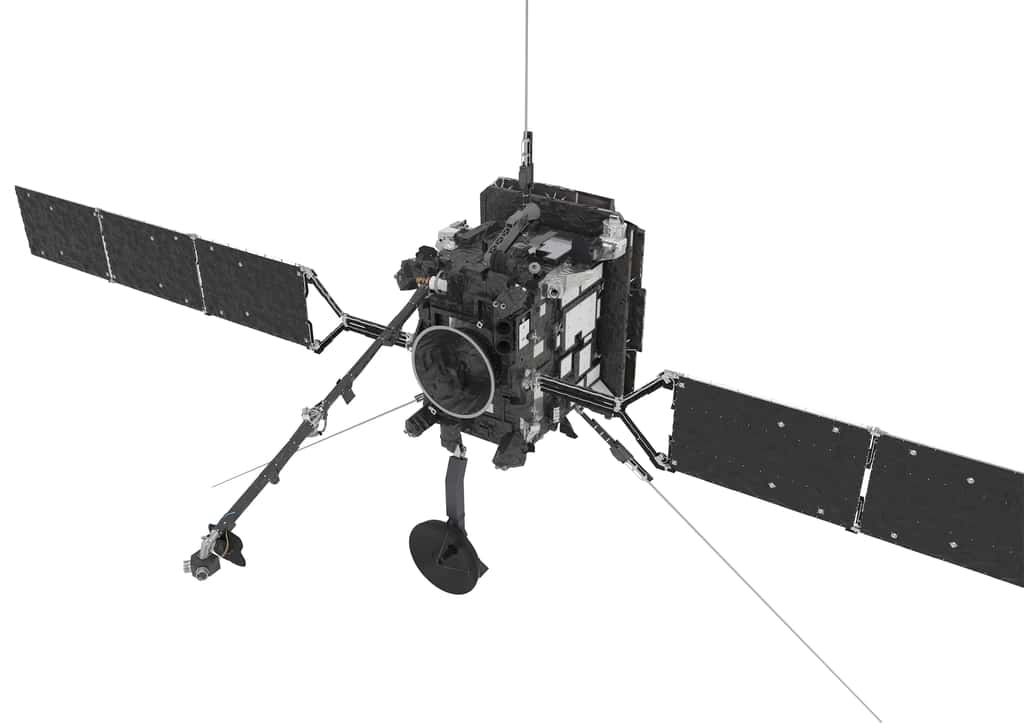 Solar Orbiter dispose de 10 instruments de mesure <em>in situ</em> et de télédétection qui collecteront photos et spectres, mesureront le plasma du vent solaire, les champs, les ondes et les particules énergétiques à proximité du Soleil. © ESA, ATG Medialab