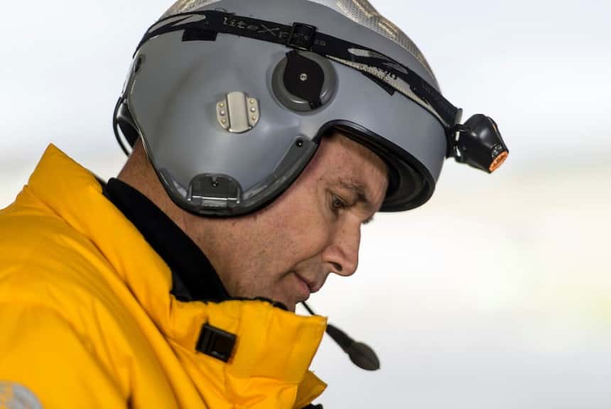 Bertrand Piccard installé dans le cockpit du SI2 pour son deuxième vol. © Solar Impulse, Rezo.ch