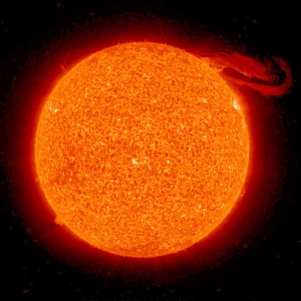  Le Soleil agit comme un énorme réacteur nucléaire. © Nasa, Futura