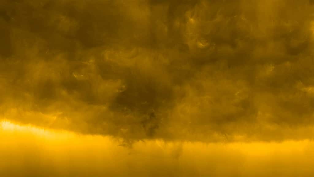 Solar Orbiter révèle le Soleil sous des angles sans précédent. © ESA &amp; NASA/Solar Orbiter/EUI Team, D. Berghmans (ROB) &amp; ESA/Royal Observatory of Belgium