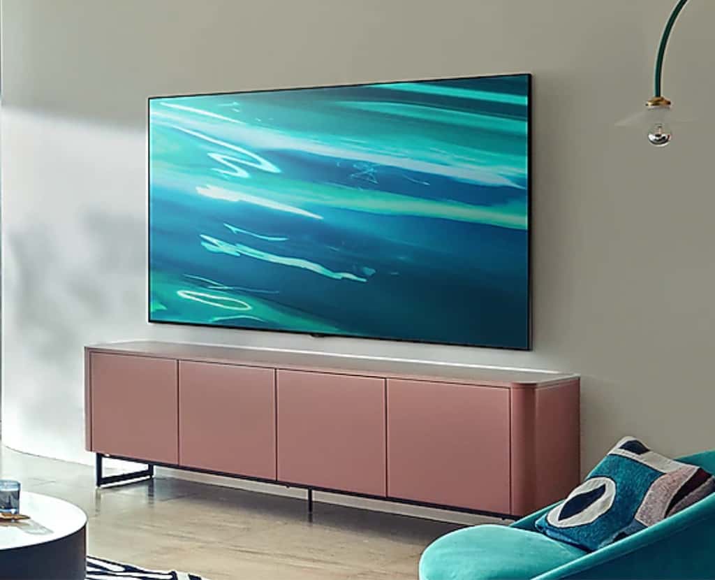La TV QLED 50Q80A 2021 de Samsung profite d'une remise&nbsp;de 200 euros ! © Samsung