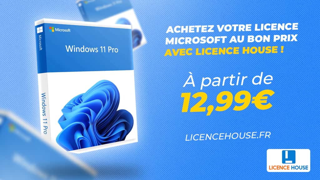 Des licences Microsoft d'occasion sont disponibles avec Licence House © Licence House