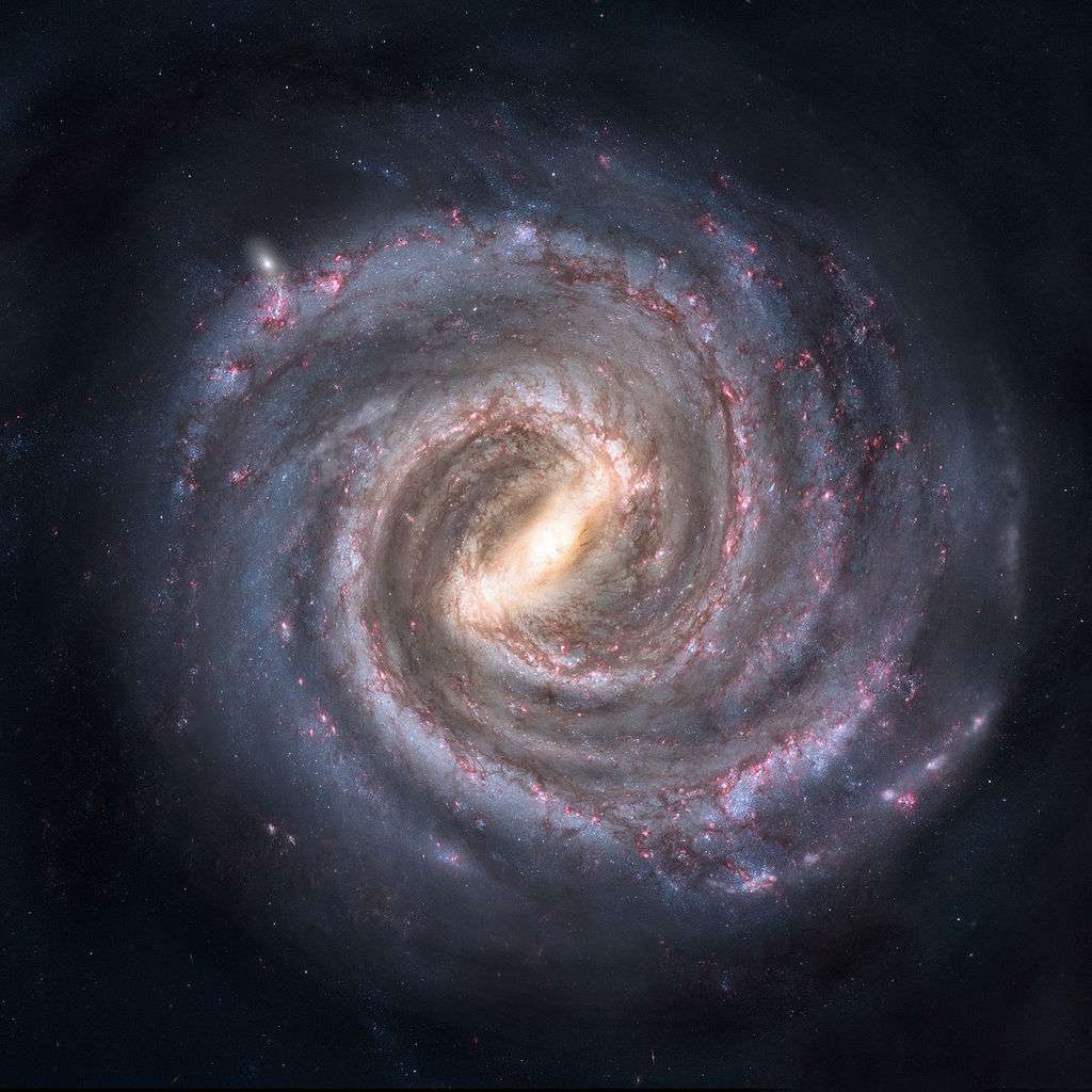 Illustration de notre galaxie la Voie lactée. © Nick Risinger