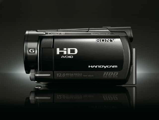 Le Sony HDR-XR520VE, un caméscope haut de gamme. © Sony