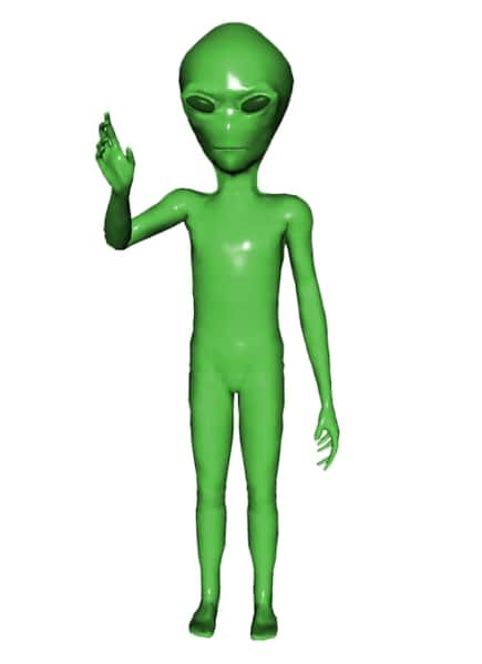 Si nous rencontrons un jour une civilisation extraterrestre, seront-ils amicaux ou belliqueux ? Et nous, comment réagirons-nous ? © Crobard, Wikipédia, DP