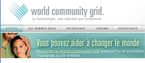 Le World Community Grid regroupe plusieurs projets mais il y a d’autres opérations de calcul partagé.