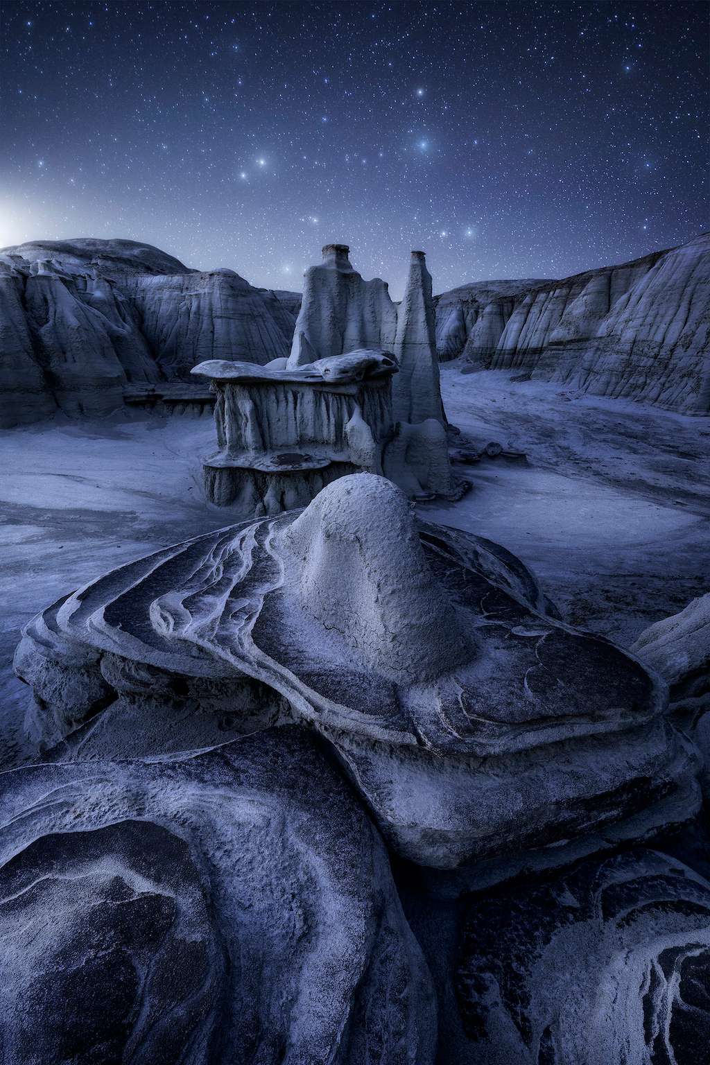 Interstellar, Bisti Badlands, Nouveau-Mexique, États-Unis