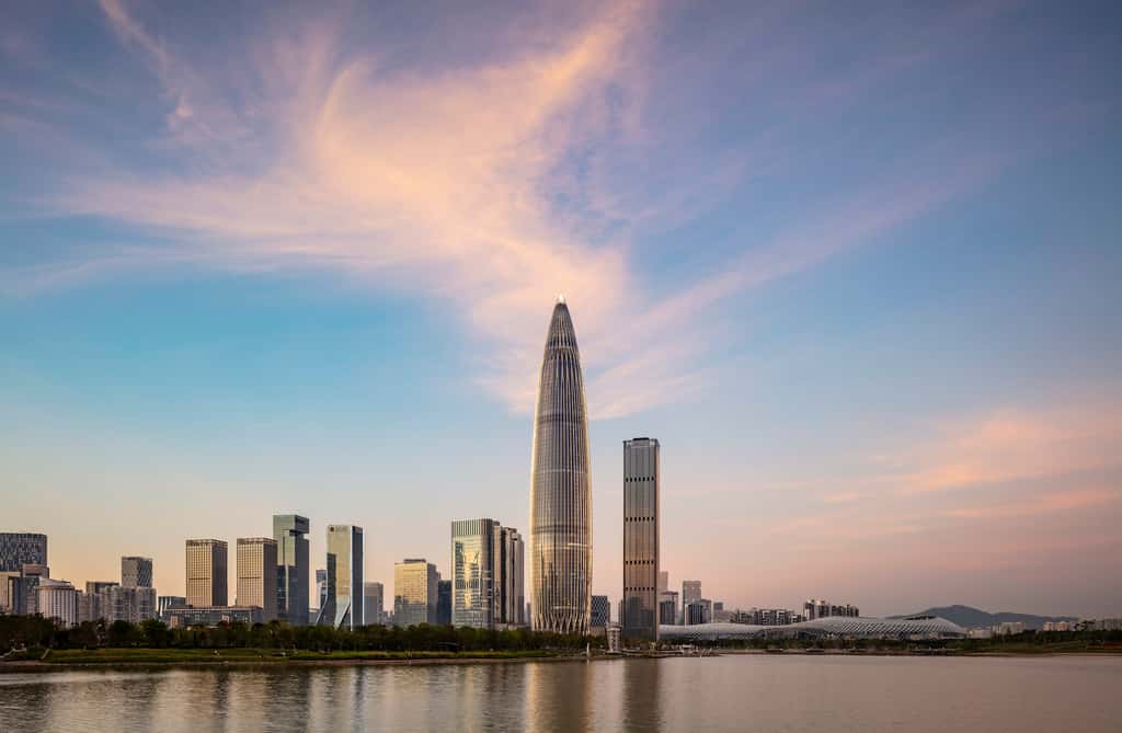 La China Resources Tower, à Shenzhen. © Tim Griffith