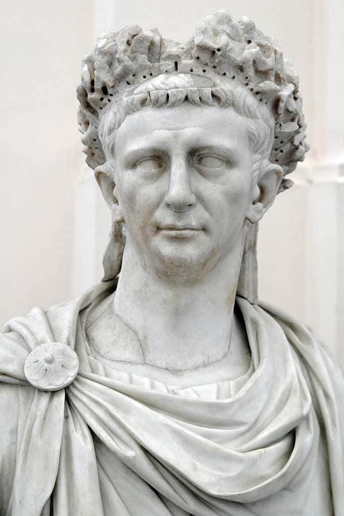 L’empereur Claude (10-54 après J.-C.), a probablement été empoisonné par sa femme Agrippine. © Muée archéologique de Naples, Wikipedia