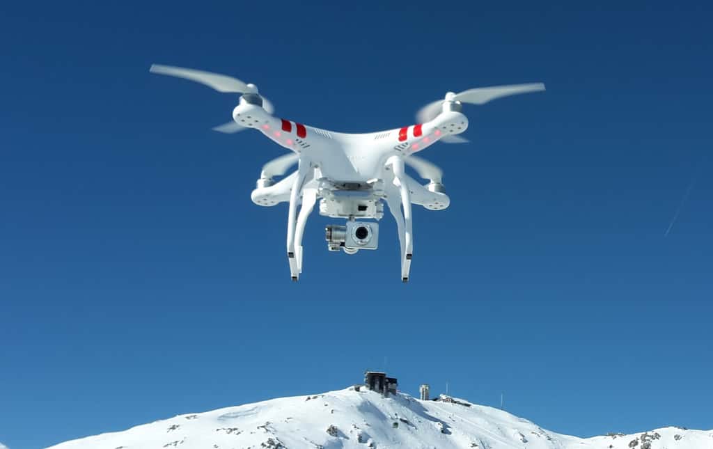 Le drone DJI Phantom. © Capricorn4049, Wikipedia