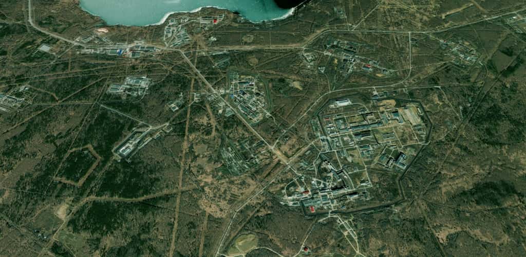 L’usine de retraitement de combustible nucléaire de Maïak en Russie. © Apple Plans
