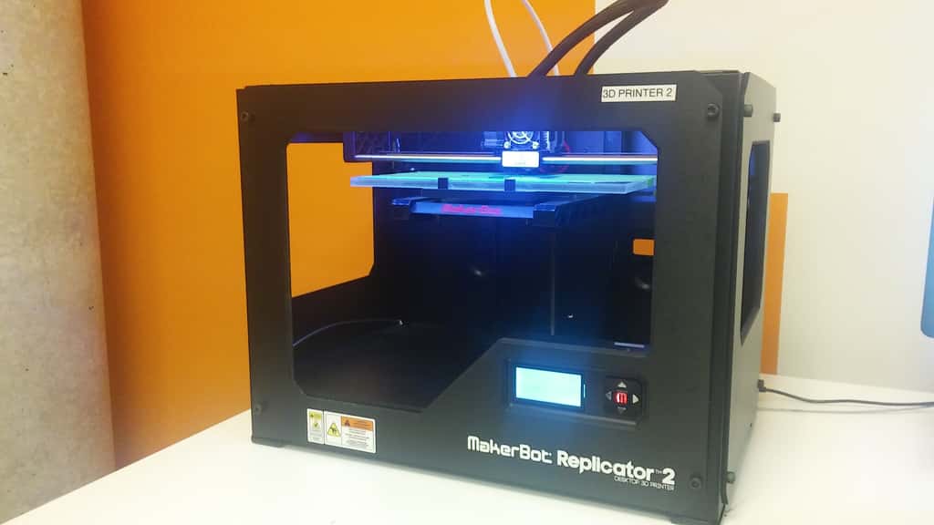 L’imprimante 3D Makerbot Replicator. © OhanaUnitedT, Wikipedia
