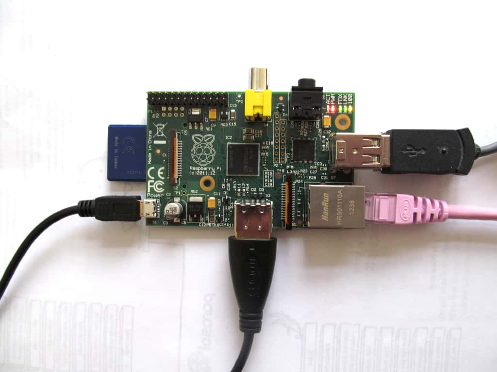 Le Raspberry Pi. © Clive D, Flickr