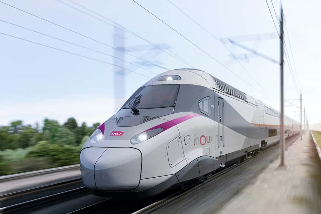 Plus de 2.000 personnes ont participé au projet TGV M, une collaboration 100 % française entre la SNCF et Alstom. © Astom SA-Speedinnov SAS 2020