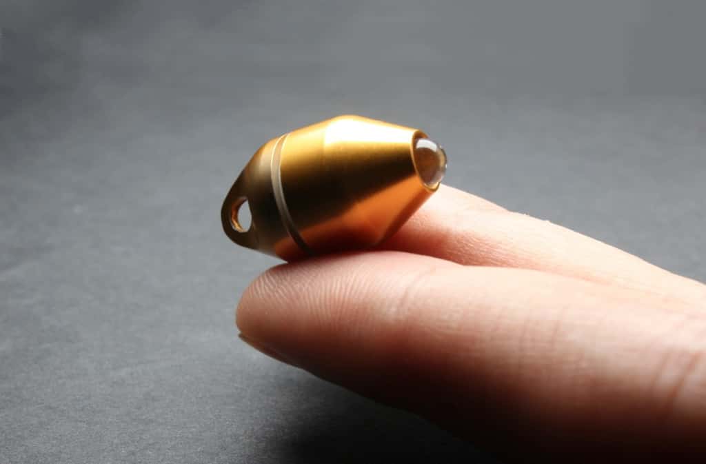 La Sub, plus petite lampe torche du monde. © The Sub, Kickstarter