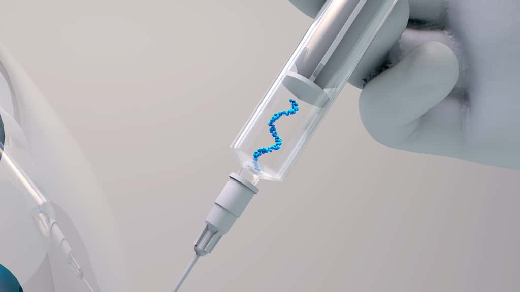 Le vaccin contre le VRS élaboré par Moderna est basé sur la technologie de l'ARNm. © Design Cells, Adobe Stock 