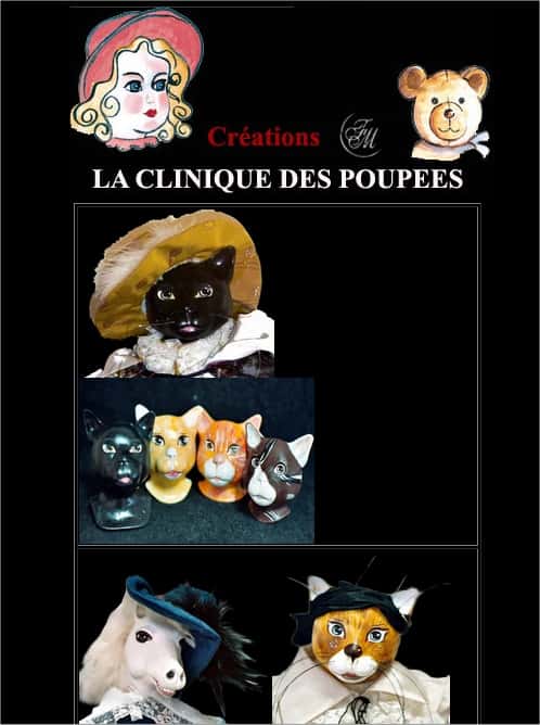 La clinique des poupées, à Bordeaux (quartier des Chartrons), sera ouverte ce week-end. © La clinique des poupées