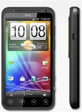L'Evo 3D, un des derniers modèles de HTC, est concerné par cette possible faiblesse. © HTC
