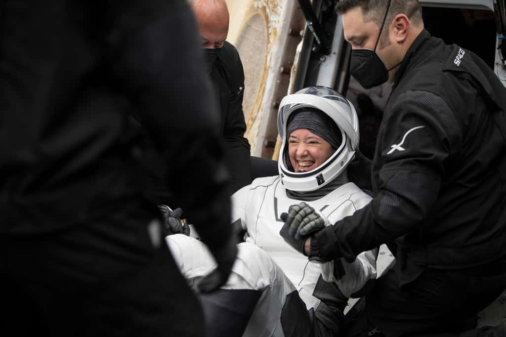 Megan Mc Arthur, astronaute de la Nasa, de la mission Crew-2. © Nasa, Aubrey Gemignani