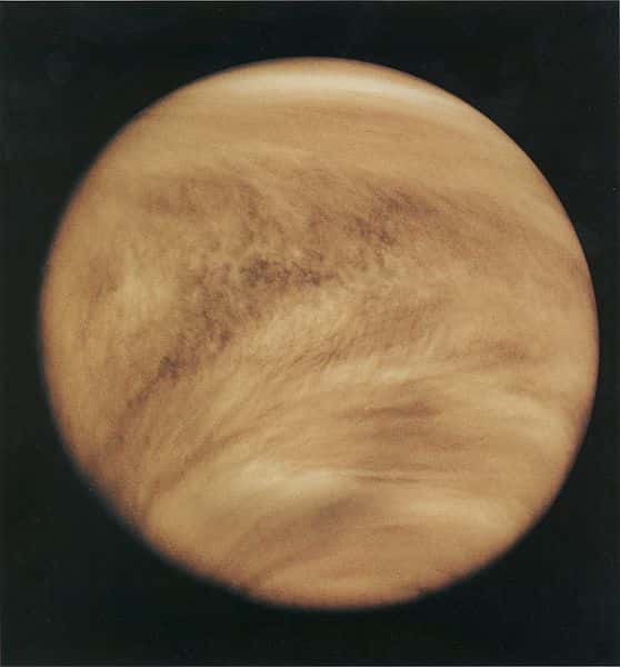 On trouve de l’acide sulfurique dans les nuages de Vénus. © Nasa, Wikipedia, DP