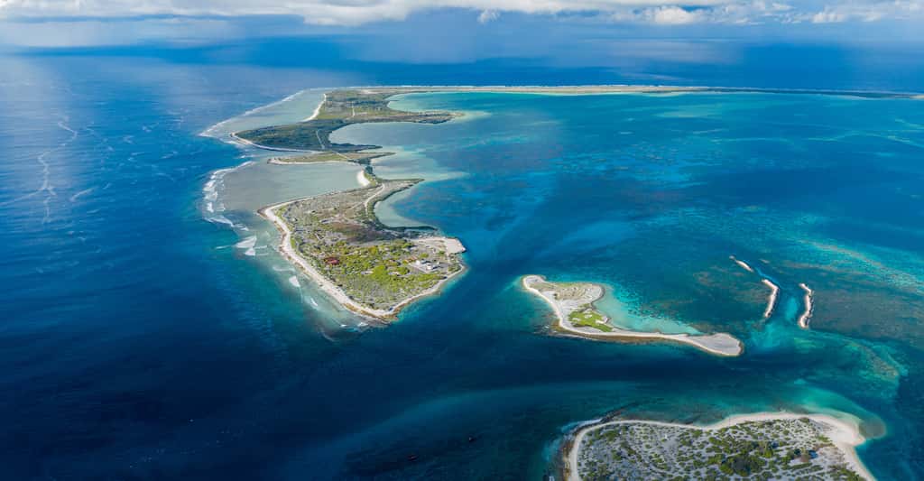 Kiribati est un petit État insulaire en développement particulièrement vulnérable aux changements climatiques. Il fait partie des premiers pays à avoir pris conscience de la nécessité d’adopter des mesures d’adaptation. Pour améliorer la gestion de la pêche, par exemple, de façon à préserver les moyens de subsistance et la sécurité alimentaire. © Lightning Strike Pro, Adobe Stock