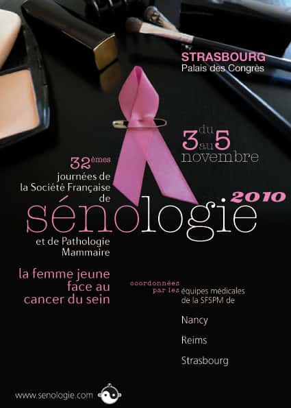 Le congrès de la SFSPM, qui réunit les spécialistes du cancer du sein, a lieu du 3 au 5 novembre à Strasbourg. © SFSPM