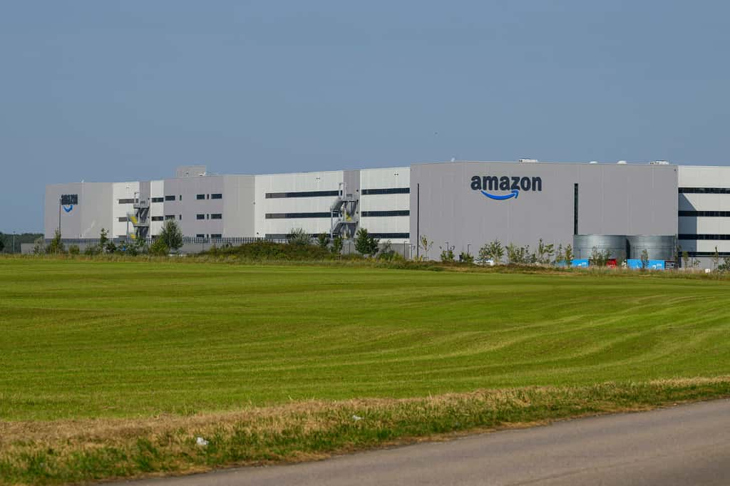 Amazon s'oppose à l'instauration des frais de port sur les livraisons de ses livres et a porté l'affaire devant la justice administrative. © Jean-Christophe VERHAEGEN, AFP