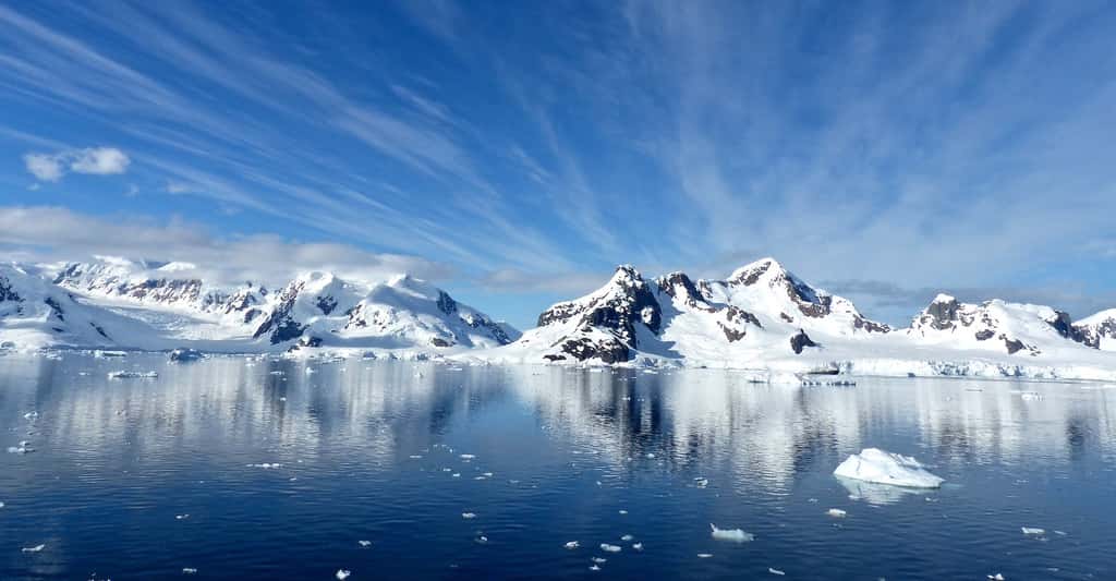 Au cours du Pliocène, un tiers de l’Antarctique a fondu, entraînant une élévation du niveau des mers de 20 mètres. © jcrane, Pixabay License